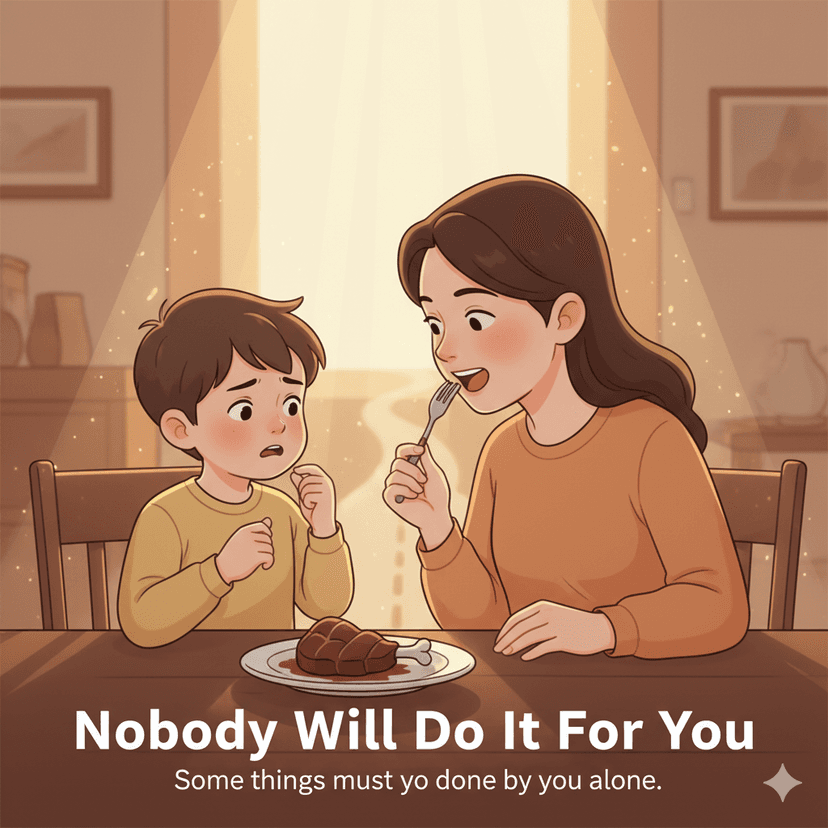 Nobody Will Do It For You